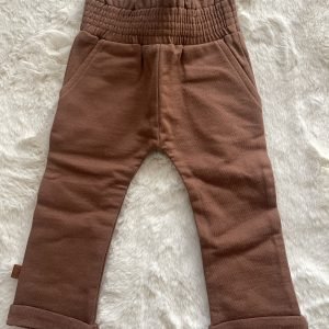 Ruffle broek bruin