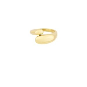 Ring simple statement goud