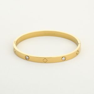 Bangle clover diamond