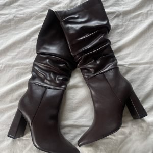 Laarzen classy donker bruin