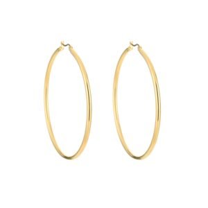 Oorbellen basic hoops 60mm