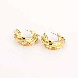 Oorbellen twisted hoops