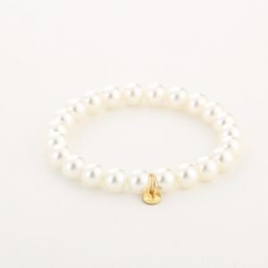 Armband elastiek parels