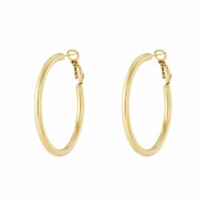 Oorbellen hoops 4mm