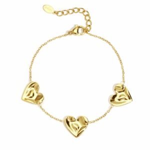 Armband charm hart