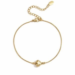 Armband bedel hartje