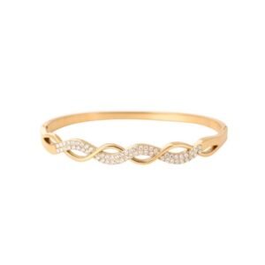 Bangle swirl diamond