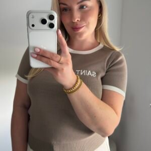 Saint tropez t shirt taupe