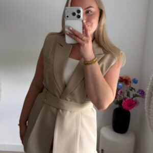 Yuna gilet beige