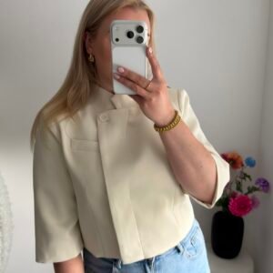 Nora blazer crème