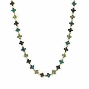 Ketting clovers green