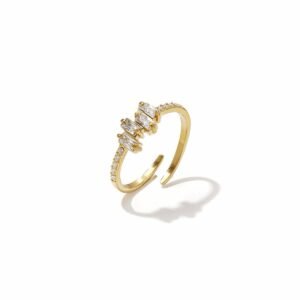 Ring diamond stripes