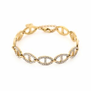 Armband double DD half sparkle