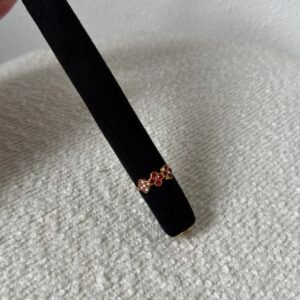 Ring clover red pink