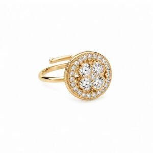 Ring spinning diamonds