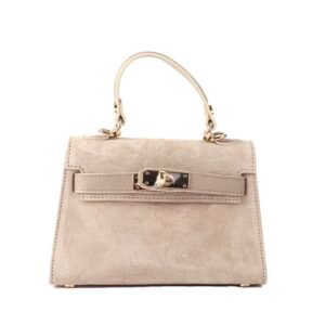 Bag hailey beige suede
