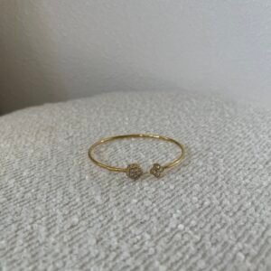 Bangle flowers strass