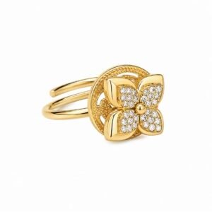 Ring spinning diamant klaver