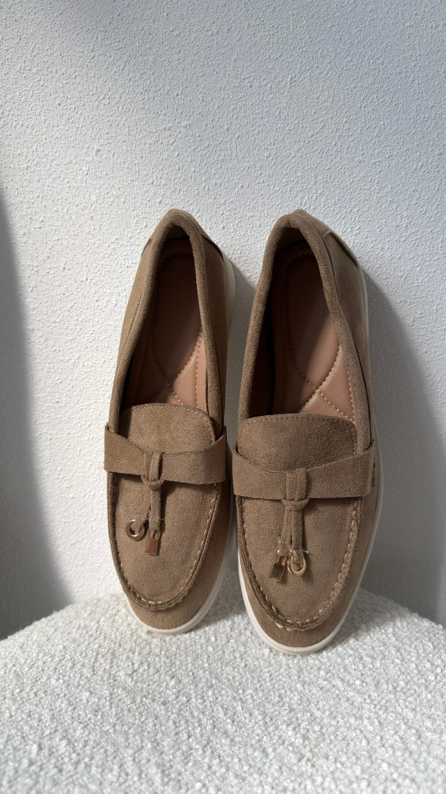 Loafers lore taupe
