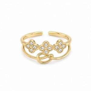 Ring infinity clover