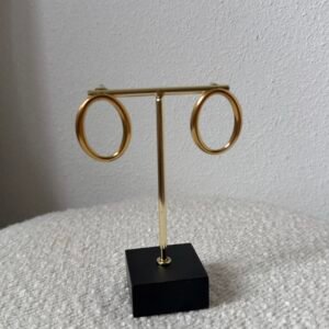 Oorbellen basic ovaal