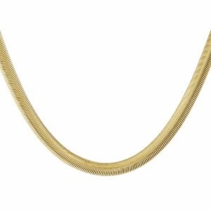 Ketting flat snake large