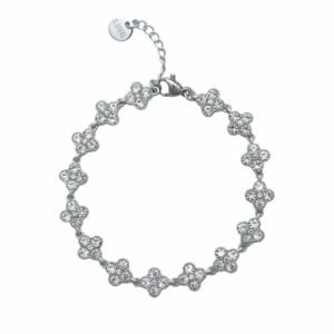 Armband clovers silver