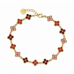 Armband clovers red