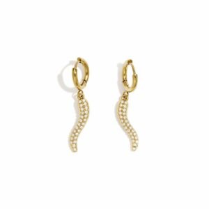 Oorbellen pepers strass