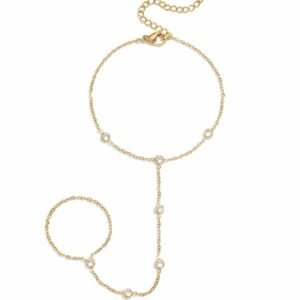 Handchain ronde steentjes