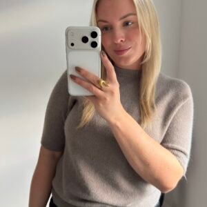 Trui soft taupe