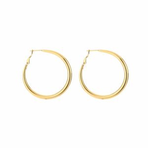 Oorbellen hoops chique 4.5cm