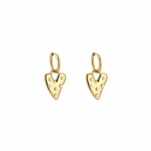 Oorbellen pearl hearts