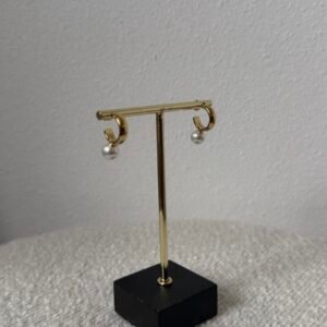 Oorbellen chique parel