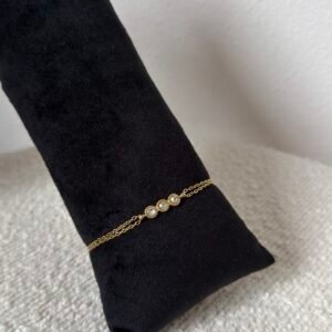 Armband dubbel strass